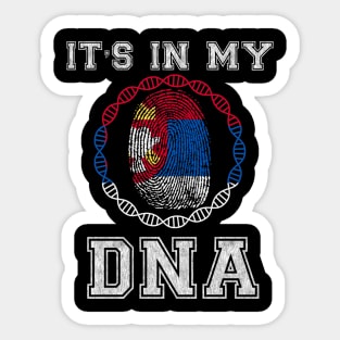 Serbia  It's In My DNA - Gift for Serbian From Serbia Sticker